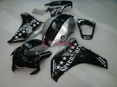 SevenStars - Black Silver Fairings and Bodywork For 2008-2011 CBR1000RR #LF7103