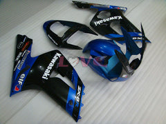 Factory Style - Blue Black Fairings and Bodywork For 2003-2004 NINJA ZX-6R #LF6081