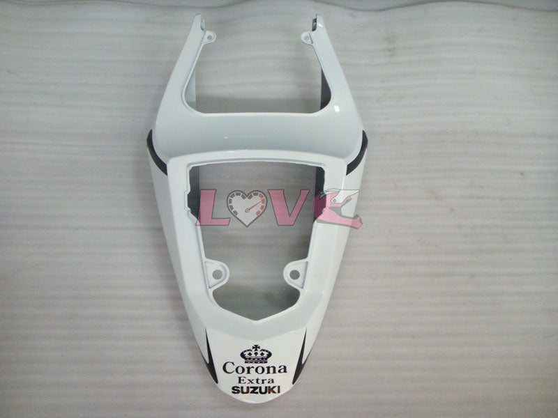Corona - White Black Fairings and Bodywork For 2004-2005 GSX-R750 #LF6595