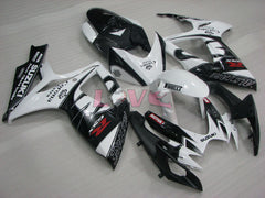 Corona MOTUL - White Black Fairings and Bodywork For 2006-2007 GSX-R600 #LF6405