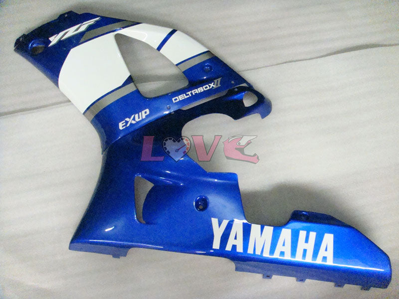 Factory Style - Blue White Fairings and Bodywork For 2000-2001 YZF-R1 #LF3609