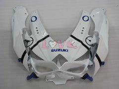 Jordan - Blue White Fairings and Bodywork For 2008-2010 GSX-R600 #LF3943