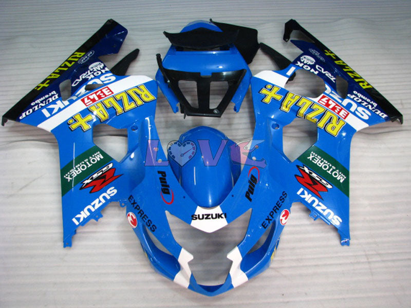 DUNLOP Rizla+ - Blue Black Fairings and Bodywork For 2004-2005 GSX-R600 #LF6420