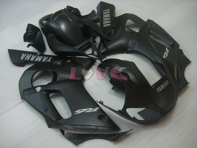 Factory Style - Black Matte Fairings and Bodywork For 1998-2002 YZF-R6 #LF3381