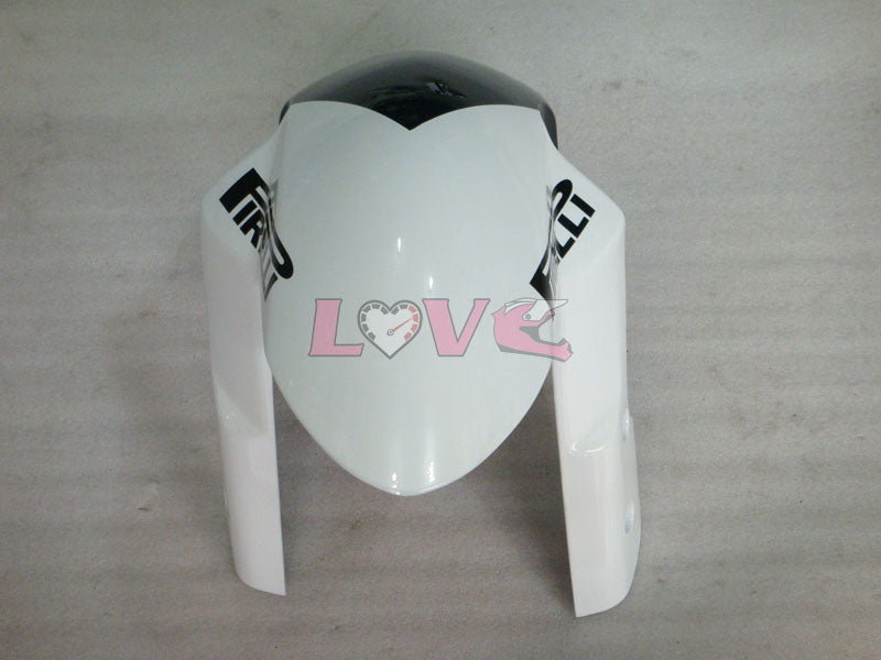 Corona - White Black Fairings and Bodywork For 2006-2007 GSX-R750 #LF6568