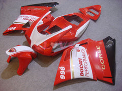 Sterilgarda - White Black Fairings and Bodywork For 2002-2004 998 #LF5560