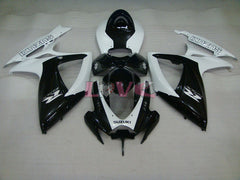 Factory Style - White Black Fairings and Bodywork For 2006-2007 GSX-R600 #LF6287