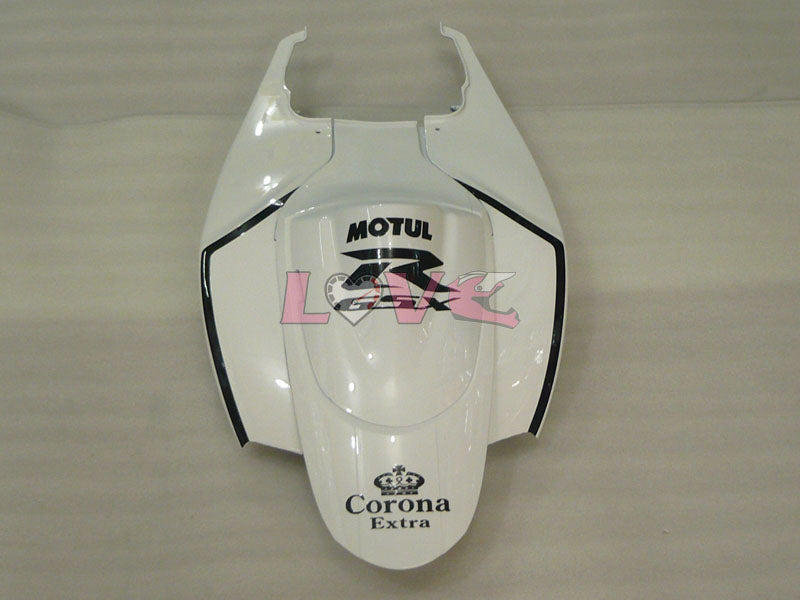 Corona - White Black Fairings and Bodywork For 2006-2007 GSX-R600 #LF6396