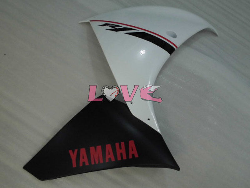 Factory Style - White Black Fairings and Bodywork For 2012-2014 YZF-R1 #LF3632