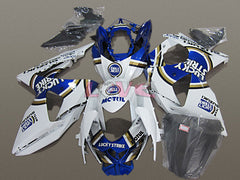 MOTUL - Blue White Fairings and Bodywork For 2009-2016 GSX-R1000 #LF4601