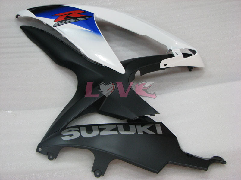 Factory Style - White Black Fairings and Bodywork For 2008-2010 GSX-R750 #LF3908