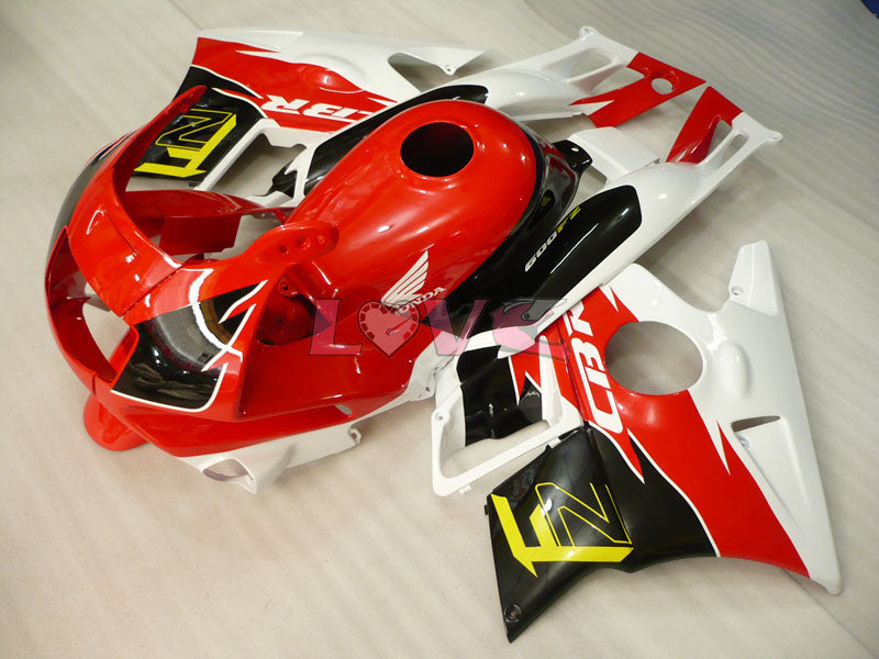 Factory Style - Red Black Fairings and Bodywork For 1991-1994 CBR600F2 #LF4869
