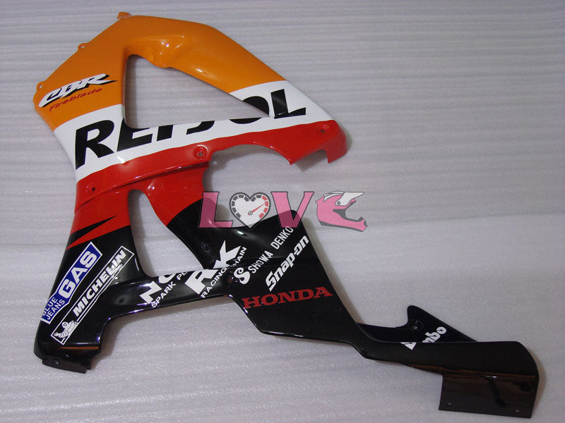 MICHELIN Repsol - Red Black Fairings and Bodywork For 2000-2001 CBR929RR #LF5189