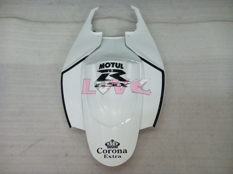Corona - White Black Fairings and Bodywork For 2006-2007 GSX-R750 #LF6568
