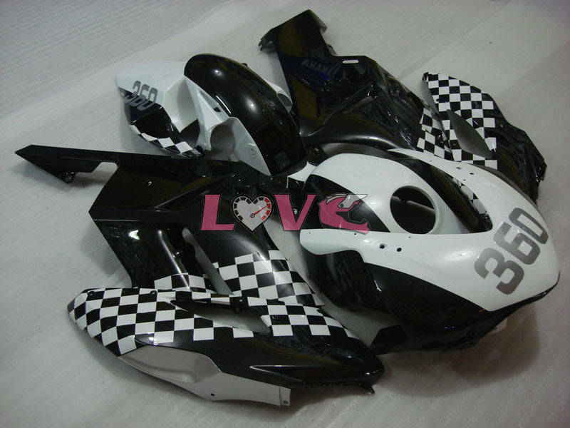 Factory Style Customize - White Black Fairings and Bodywork For 2004-2005 CBR1000RR #LF4412