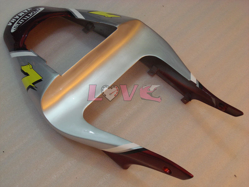 Fortuna - Red Silver Fairings and Bodywork For 2000-2001 YZF-R1 #LF7061