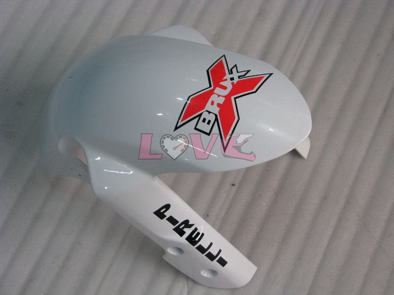 Dark Dog - White Black Fairings and Bodywork For 2006-2007 GSX-R750 #LF6560