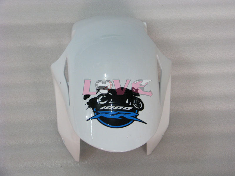 Factory Style - White Black Fairings and Bodywork For 2008-2011 CBR1000RR #LF7118