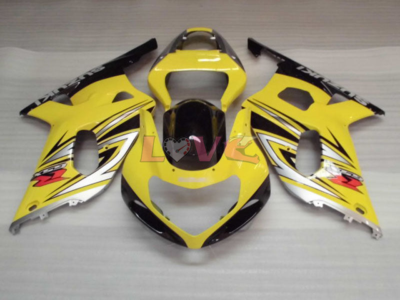 Factory Style - Yellow Black Fairings and Bodywork For 2001-2003 GSX-R600 #LF4264