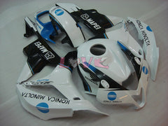 Konica Minolta - White Black Fairings and Bodywork For 2007-2008 CBR600RR #LF7458