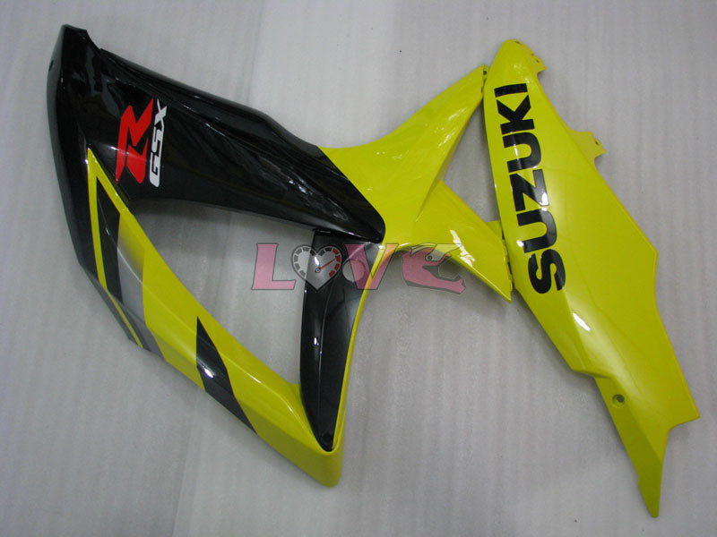 Factory Style - Yellow Black Fairings and Bodywork For 2008-2010 GSX-R600 #LF3974