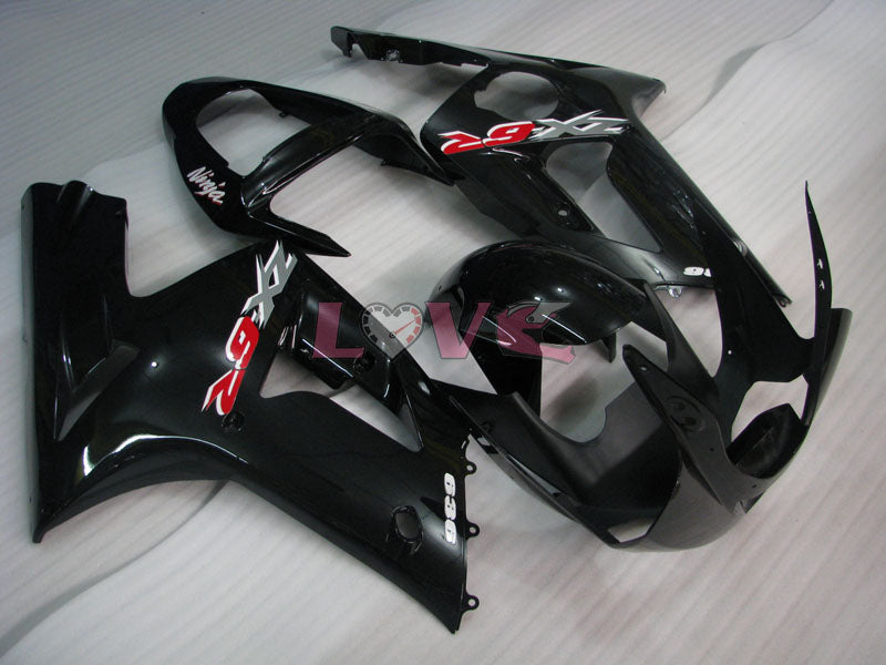 Factory Style - Black Fairings and Bodywork For 2003-2004 NINJA ZX-6R #LF6085