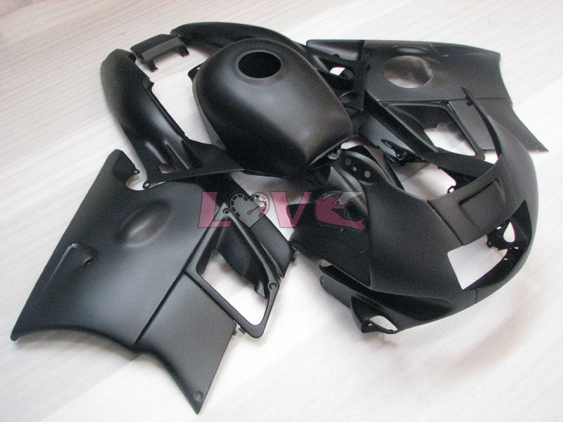 No sticker / decal Factory Style - Black Matte Fairings and Bodywork For 1991-1994 CBR600F2 #LF4894