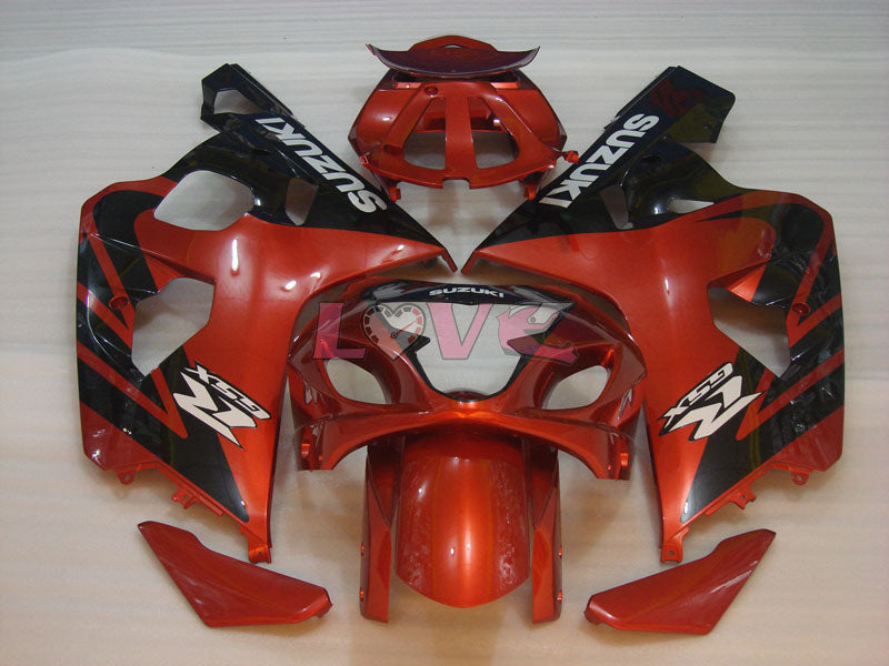 Factory Style - Orange Black Fairings and Bodywork For 2004-2005 GSX-R600 #LF6482