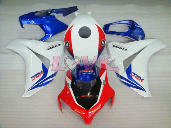 Factory Style - Red White Fairings and Bodywork For 2008-2011 CBR1000RR #LF7126