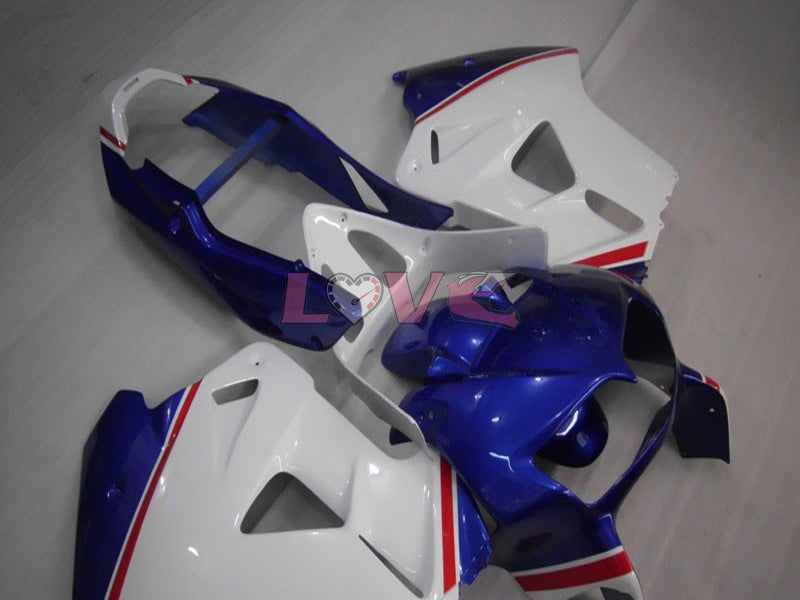 Factory Style - Blue White Fairings and Bodywork For 1998-2001 VFR800 #LF5029