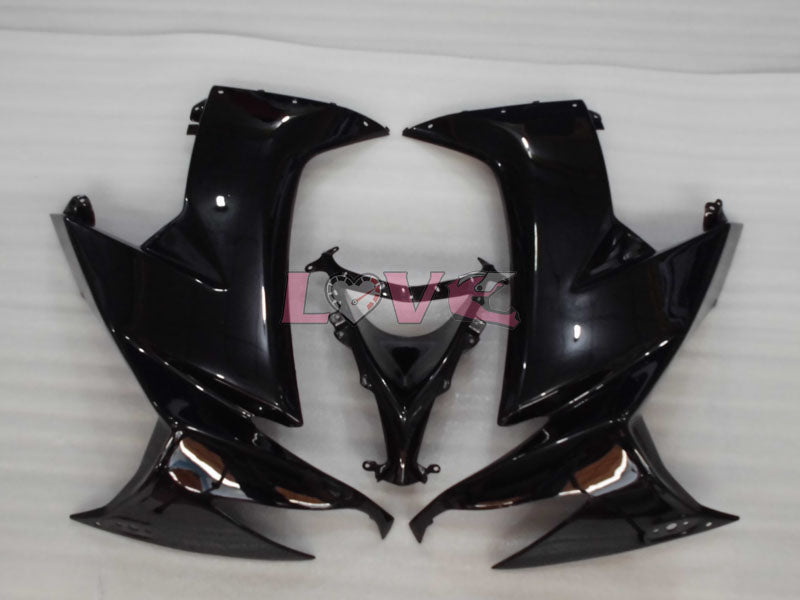 Flame - Green Black Fairings and Bodywork For 2008-2010 NINJA ZX-10R #LF3257