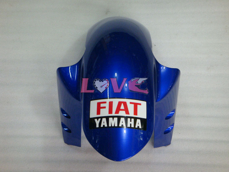 FIAT - Blue White Fairings and Bodywork For 2007-2008 YZF-R1 #LF3663
