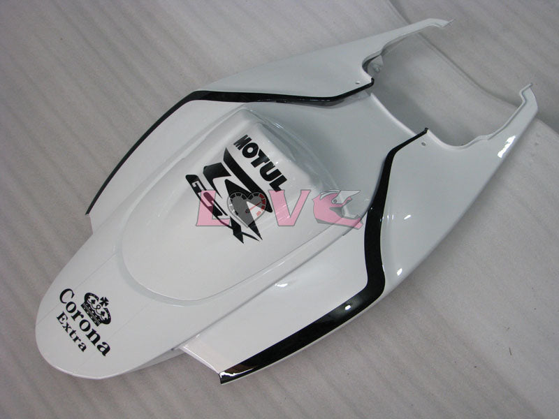 Corona - White Black Fairings and Bodywork For 2006-2007 GSX-R750 #LF6564