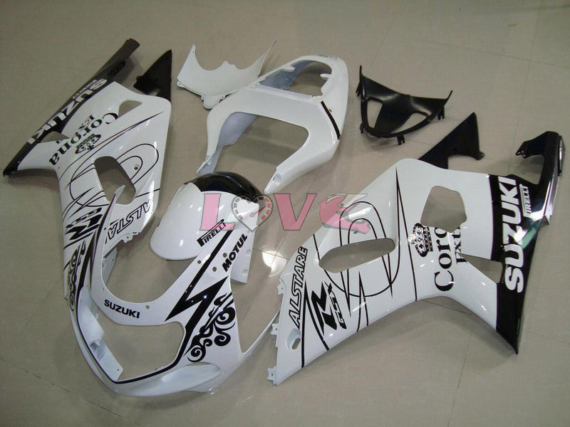 Corona MOTUL - White Black Fairings and Bodywork For 2001-2003 GSX-R600 #LF6805