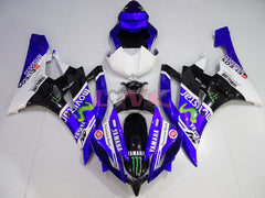 Monster - Blue White Black Fairings and Bodywork For 2006-2007 YZF-R6 #LF3451
