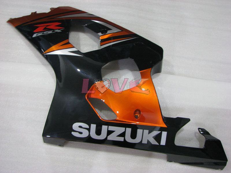 Factory Style - Orange Black Fairings and Bodywork For 2004-2005 GSX-R600 #LF4117