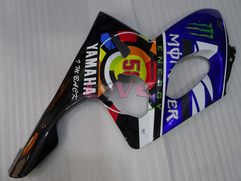 Monster - As Picture Fairings and Bodywork For 1997-2007 YZF600R #LF7923