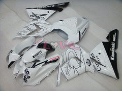 Corona - White Black Fairings and Bodywork For 2004-2005 NINJA ZX-10R #LF6362