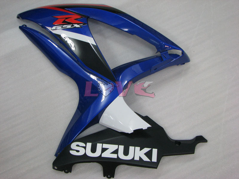 Factory Style - Blue White Black Fairings and Bodywork For 2008-2010 GSX-R600 #LF3955