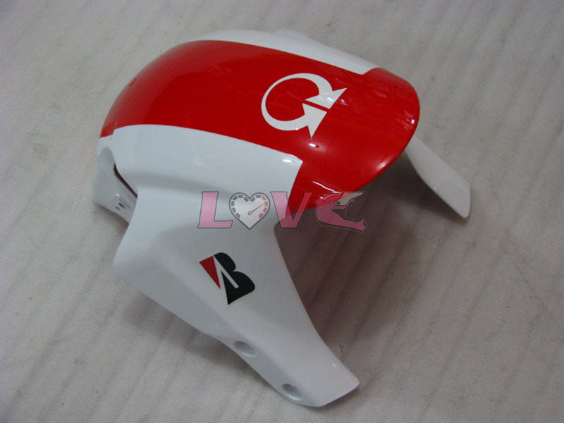 PRAMAC - Red White Fairings and Bodywork For 2005-2006 CBR600RR #LF7500