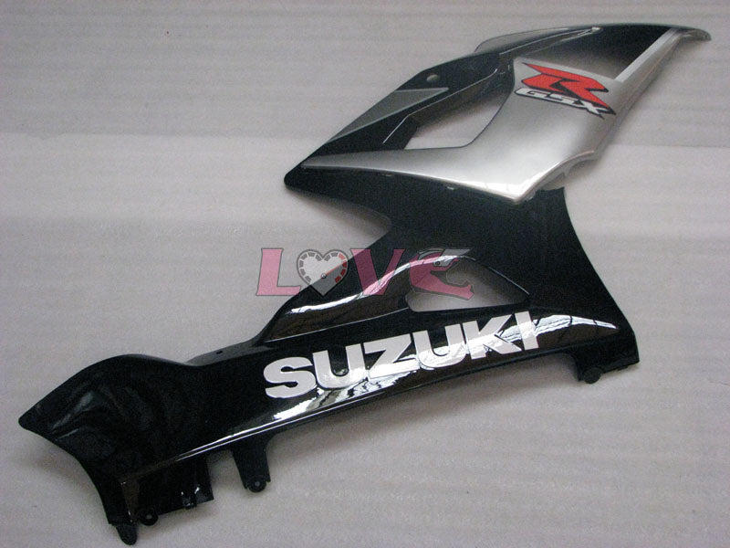 Factory Style - Black Silver Fairings and Bodywork For 2005-2006 GSX-R1000 #LF3841