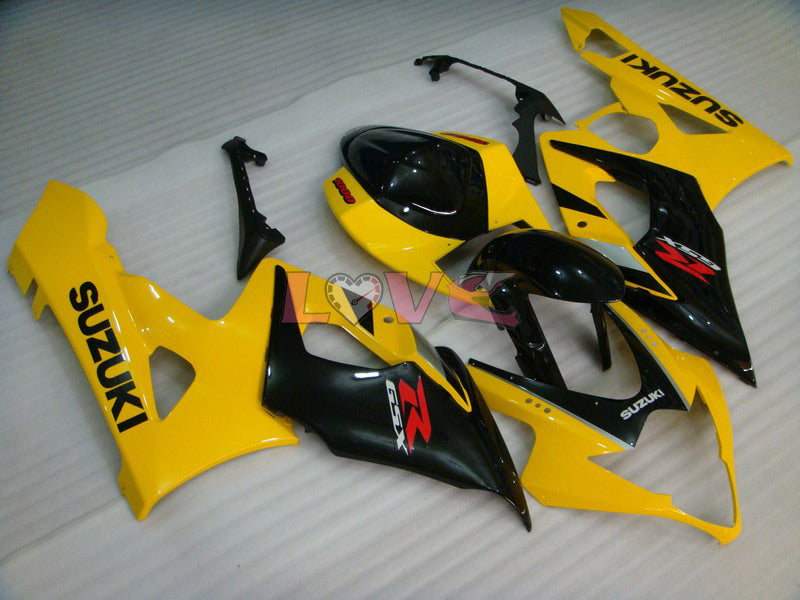 Factory Style - Yellow Black Fairings and Bodywork For 2005-2006 GSX-R1000 #LF5858