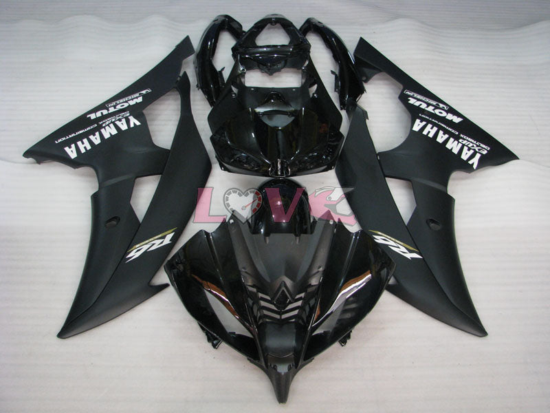 Factory Style - Black Matte Fairings and Bodywork For 2008-2016 YZF-R6 #LF6856