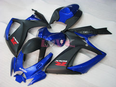 Factory Style - Blue Black Fairings and Bodywork For 2006-2007 GSX-R750 #LF4010