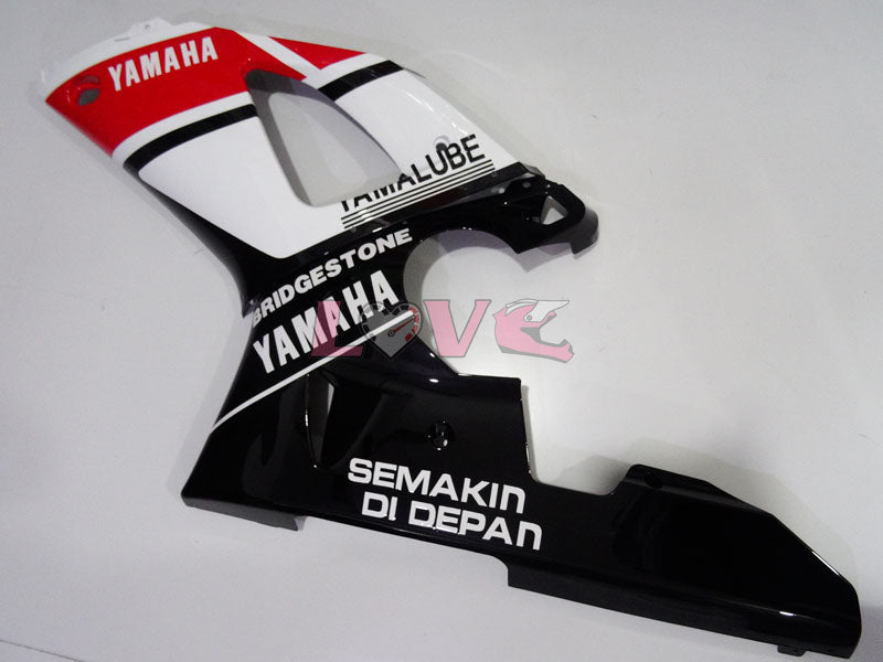 Factory Style - Red White Black Fairings and Bodywork For 2000-2001 YZF-R1 #LF3619