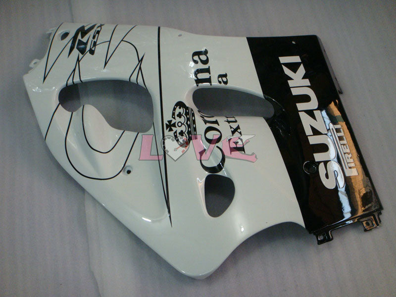 Corona MOTUL - White Black Fairings and Bodywork For 1996-1999 GSX-R750 #LF4282