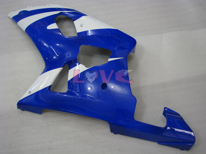 Factory Style - Blue White Black Fairings and Bodywork For 2000-2002 GSX-R1000 #LF4161