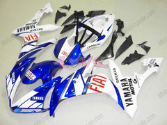 FIAT MOTUL - Blue White Fairings and Bodywork For 2004-2006 YZF-R1 #LF7003