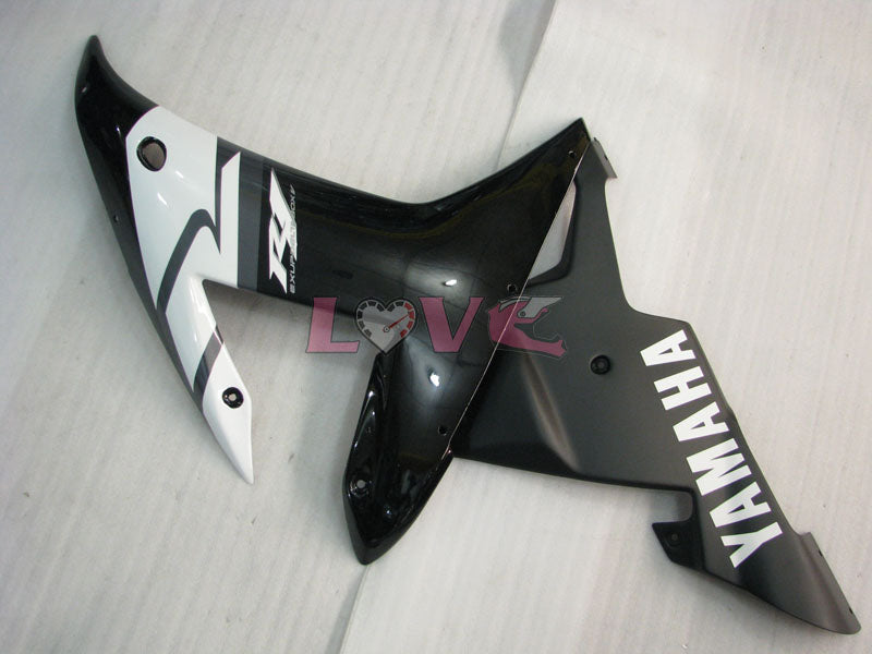 Factory Style - White Black Fairings and Bodywork For 2002-2003 YZF-R1 #LF7019