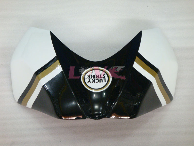 Lucky Strike MICHELIN MOTUL - White Black Fairings and Bodywork For 2006-2007 GSX-R600 #LF6342